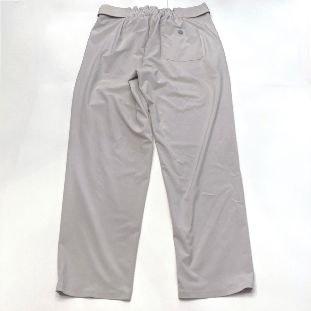 Athleta Skyline II Pant Womens 8‎ Beige Paperbag Pleated Front Athleisure Tie - Picture 7 of 7